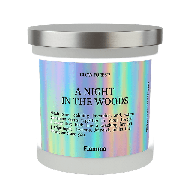 FLAMMA Night Woods Candle