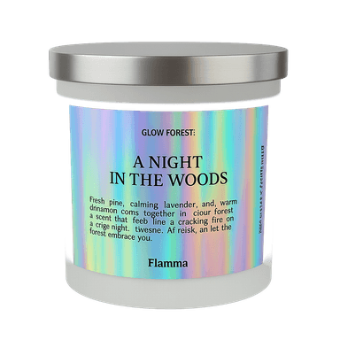 FLAMMA Night Woods Candle